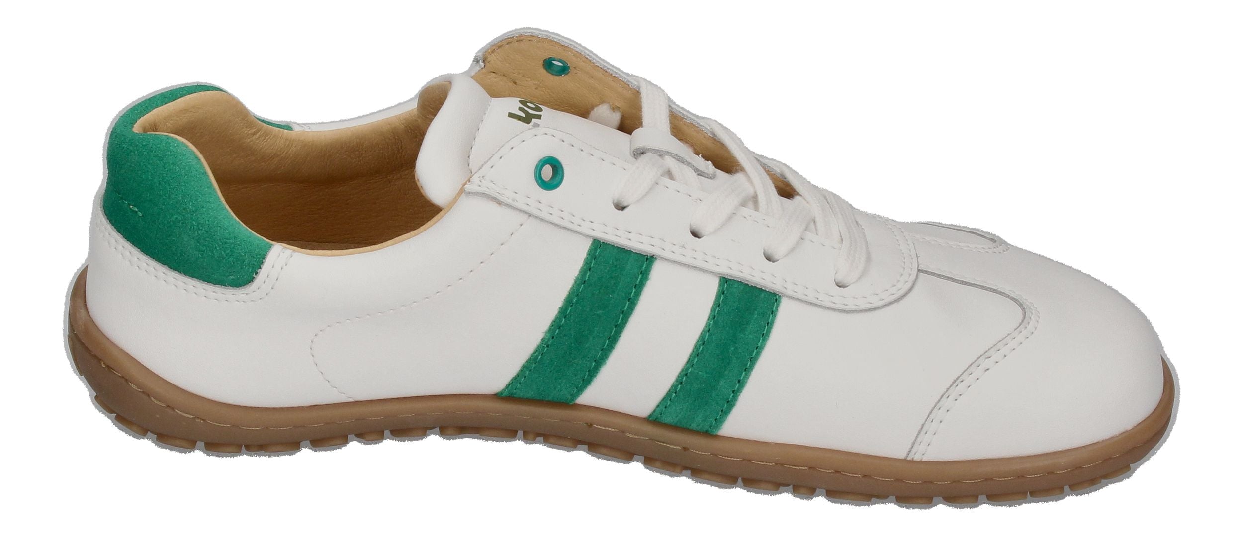 KOEL Damenschuhe Barfuß Sneakers ILA NAPA off white green