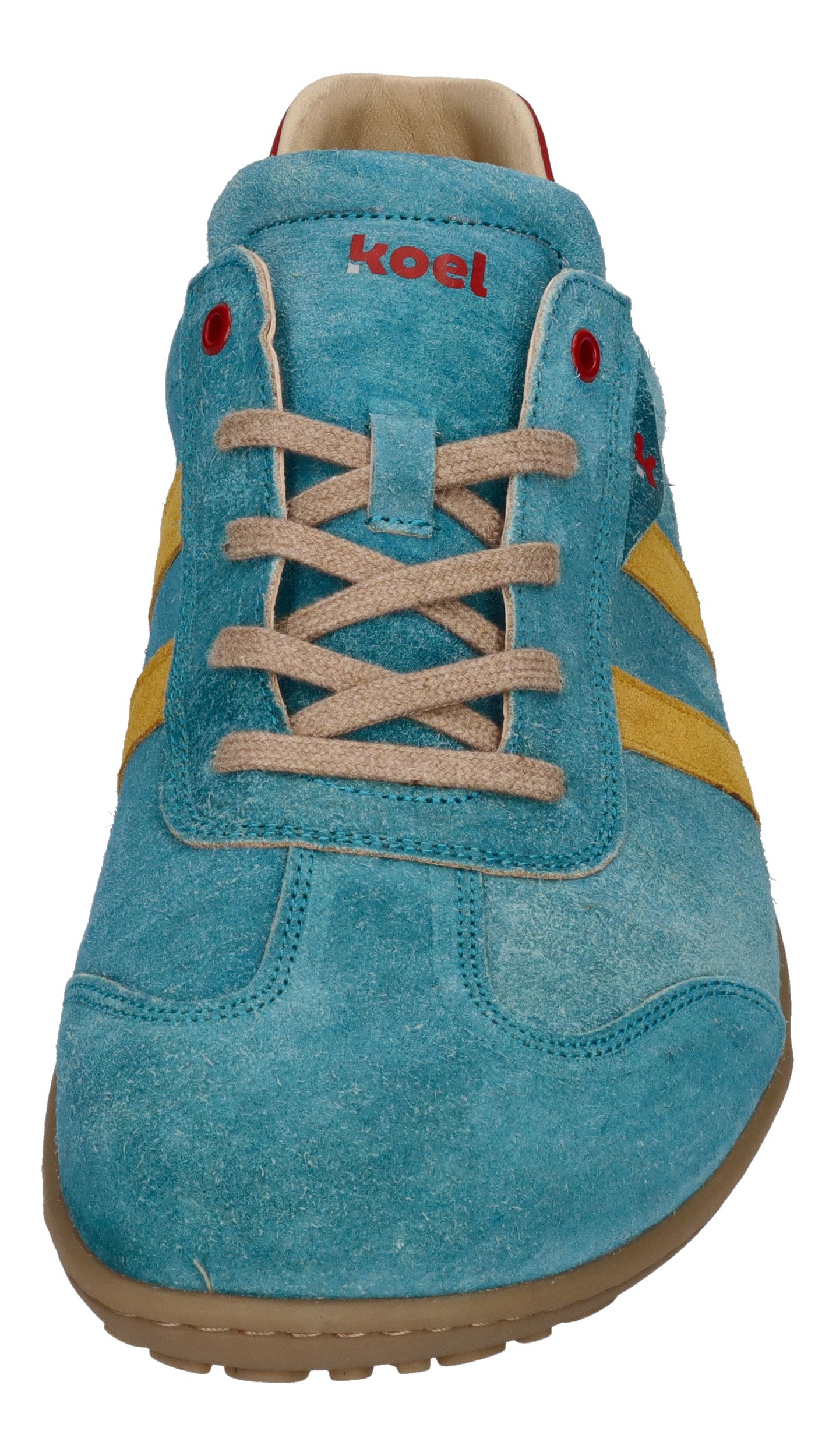KOEL Barefoot Herrenschuhe - Sneakers ILO SUEDE - aqua