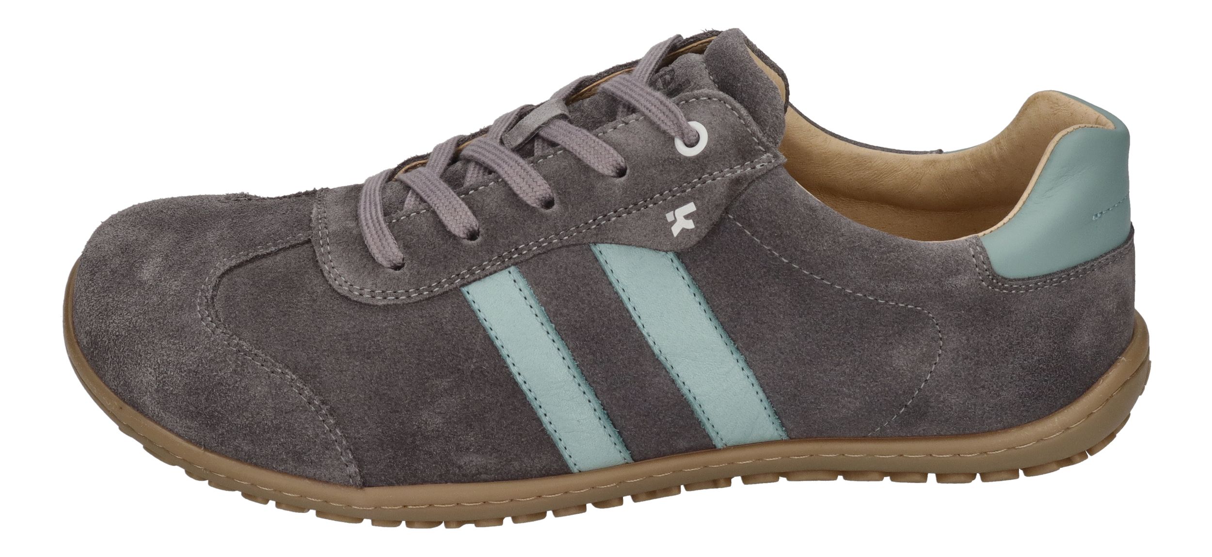 KOEL Barefoot Herrenschuhe - Sneakers ILO SUEDE - grey