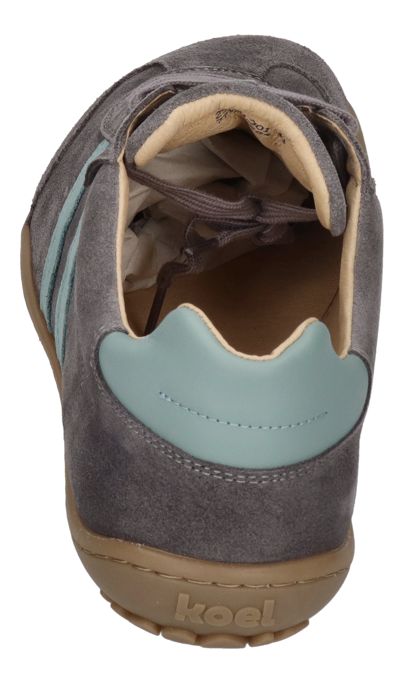 KOEL Barefoot Herrenschuhe - Sneakers ILO SUEDE - grey