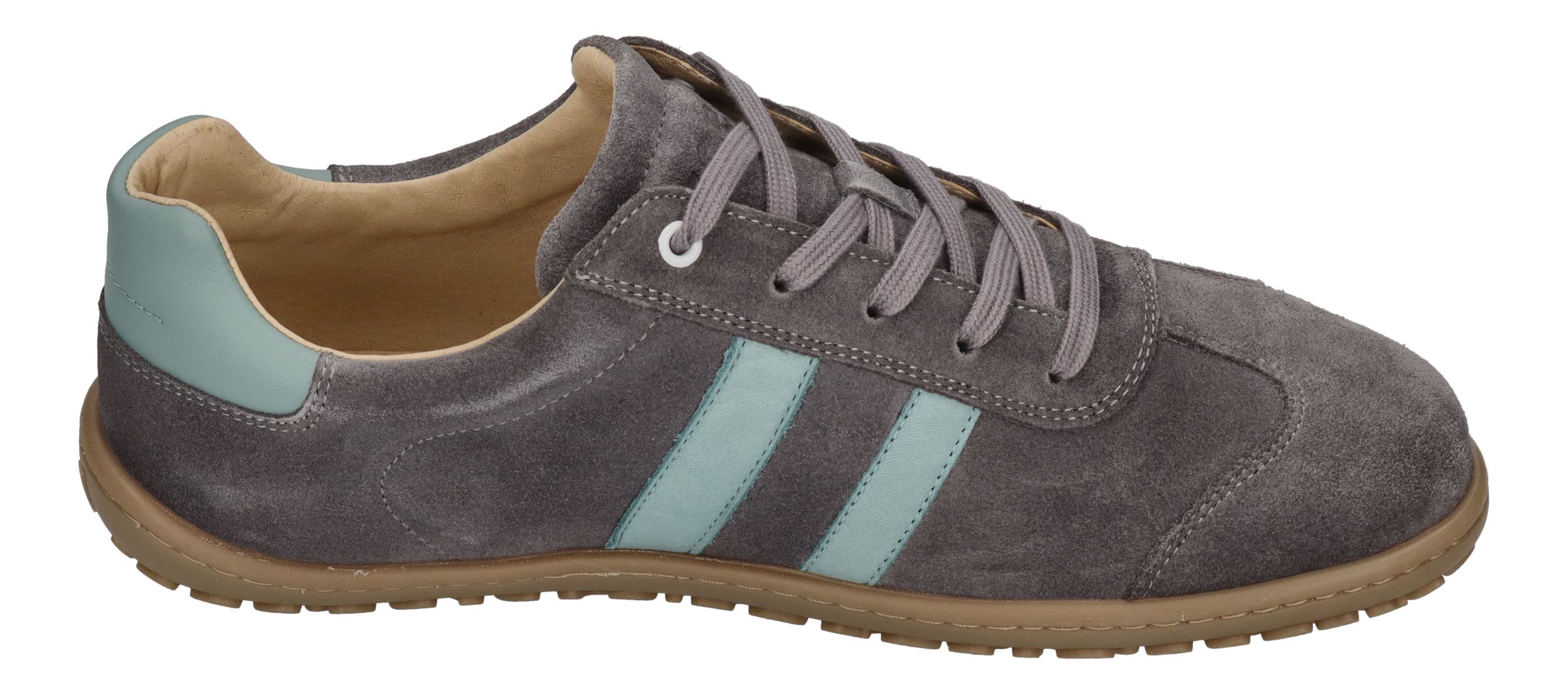 KOEL Barefoot Herrenschuhe - Sneakers ILO SUEDE - grey