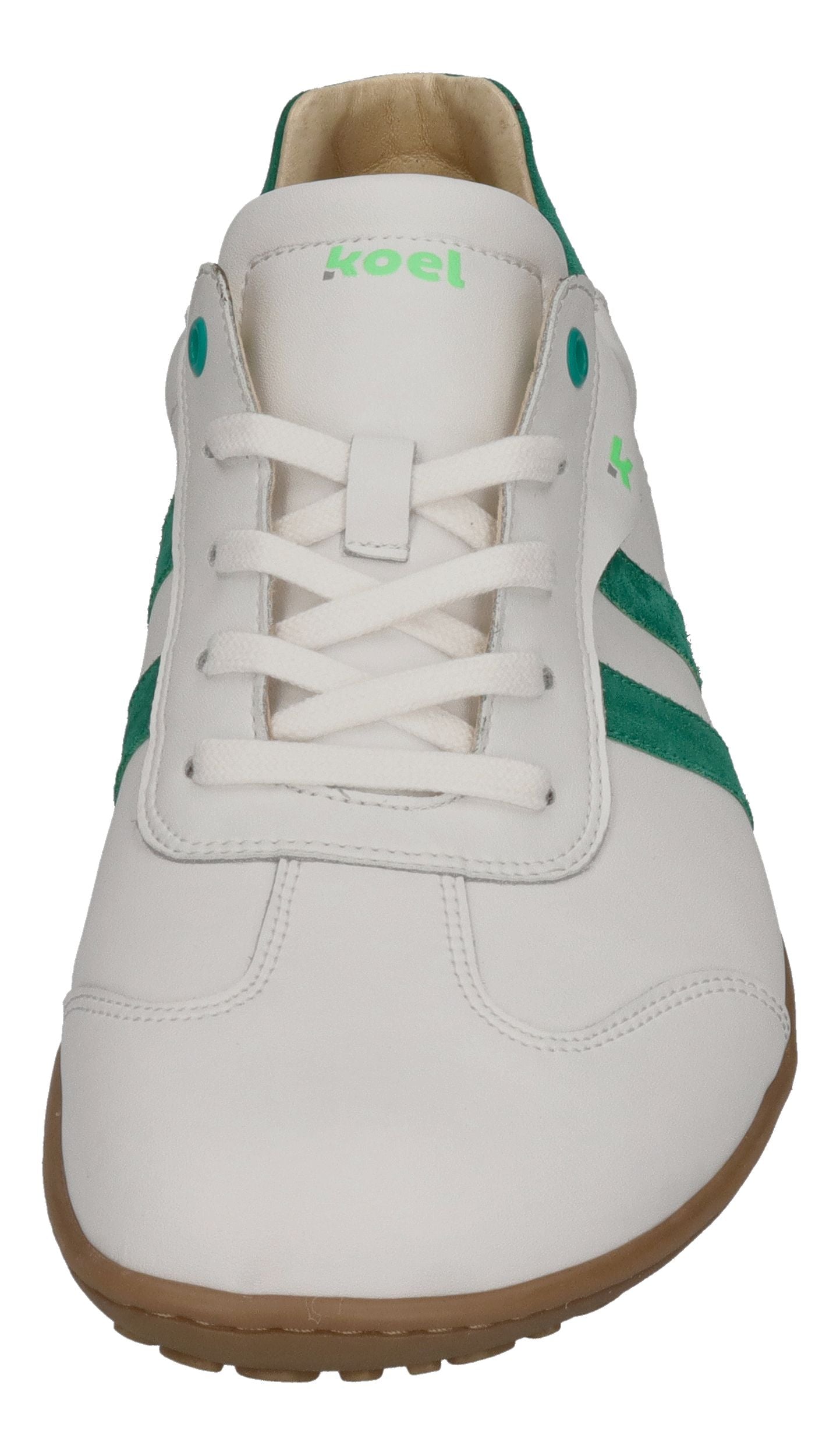 KOEL Barefoot Herren Sneakers ILO NAPPA off white green