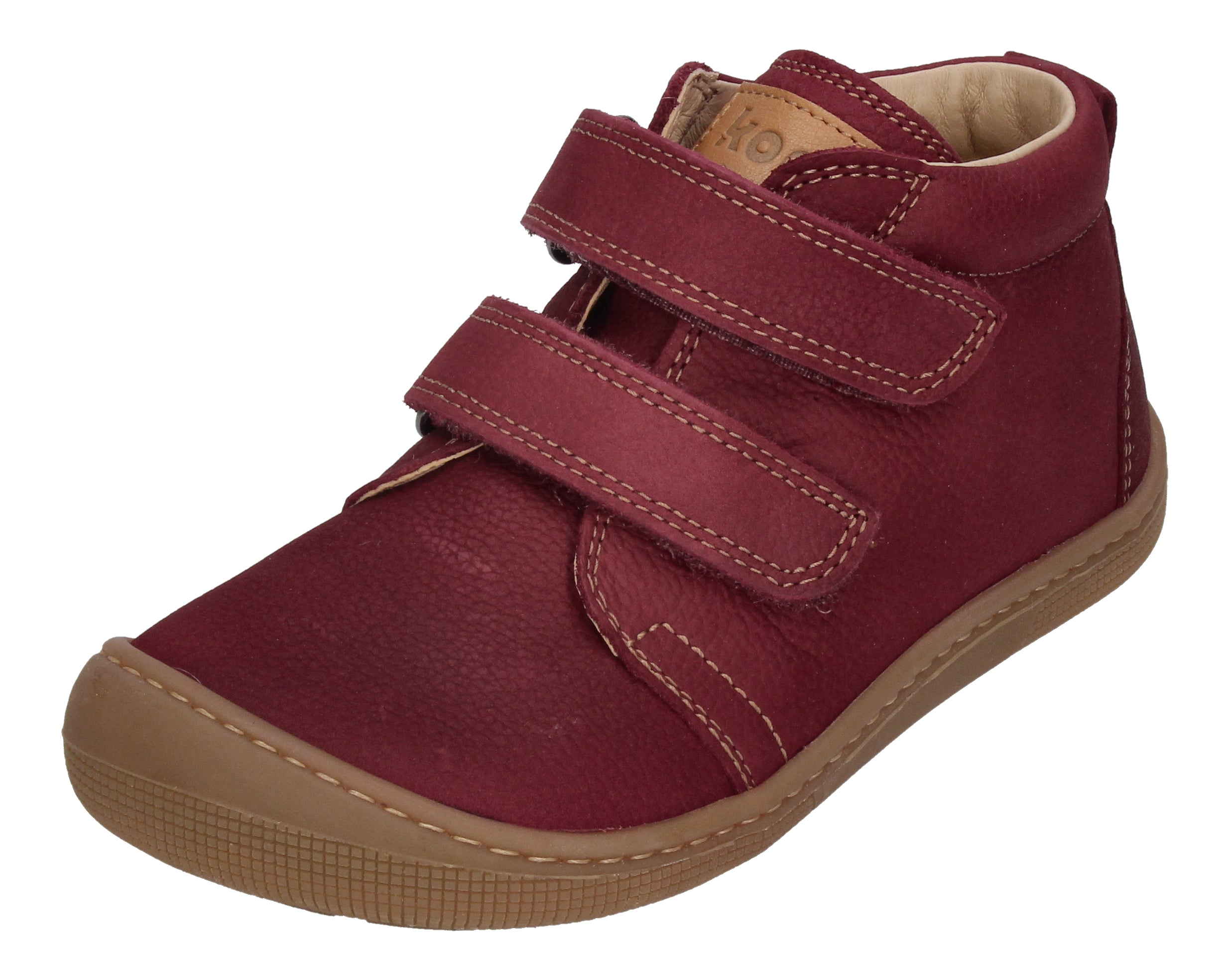 KOEL Barefoot Kinderschuhe - KAMI W extra weit - bordo