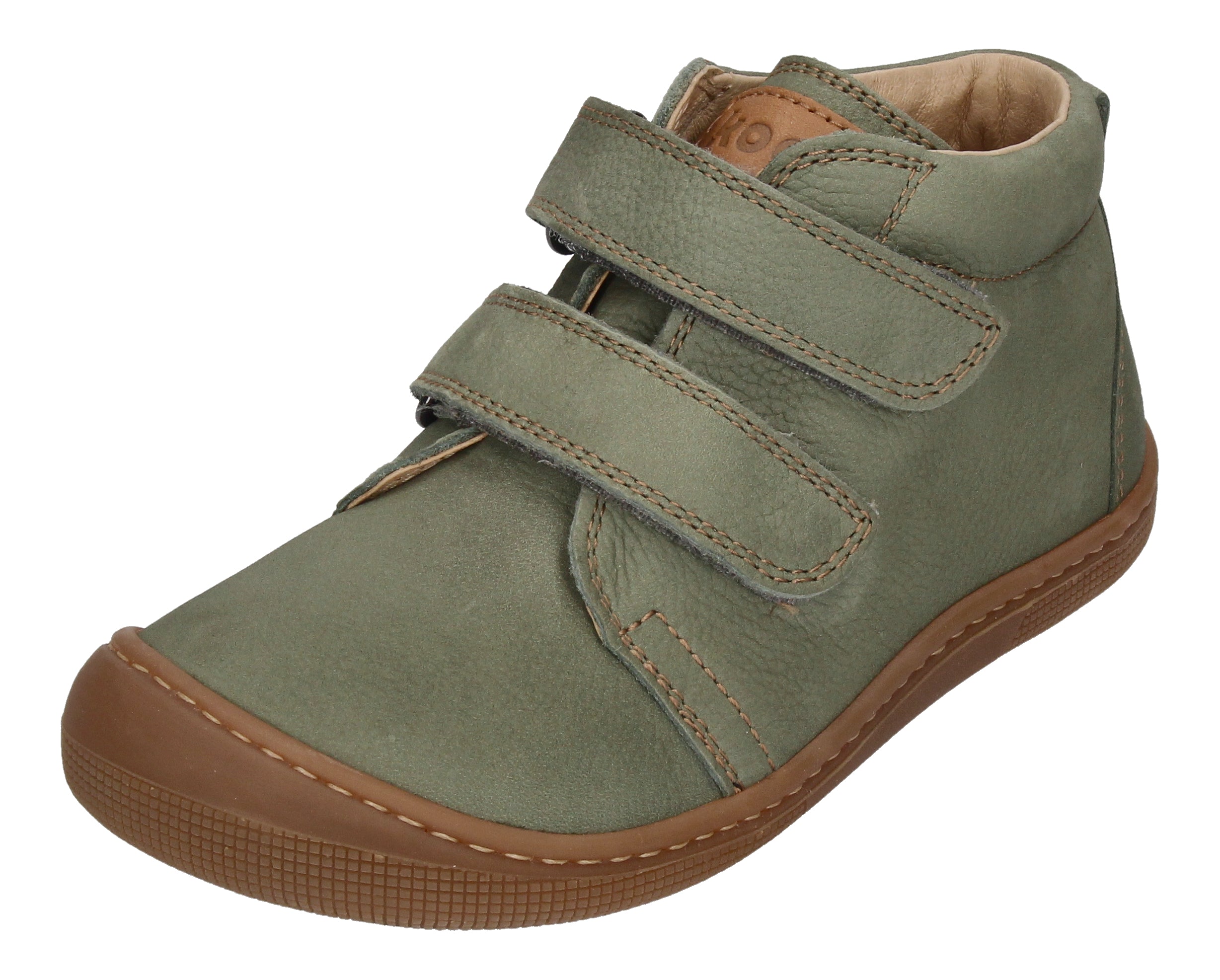 KOEL Barefoot Kinderschuhe - KAMI W extra weit - olive