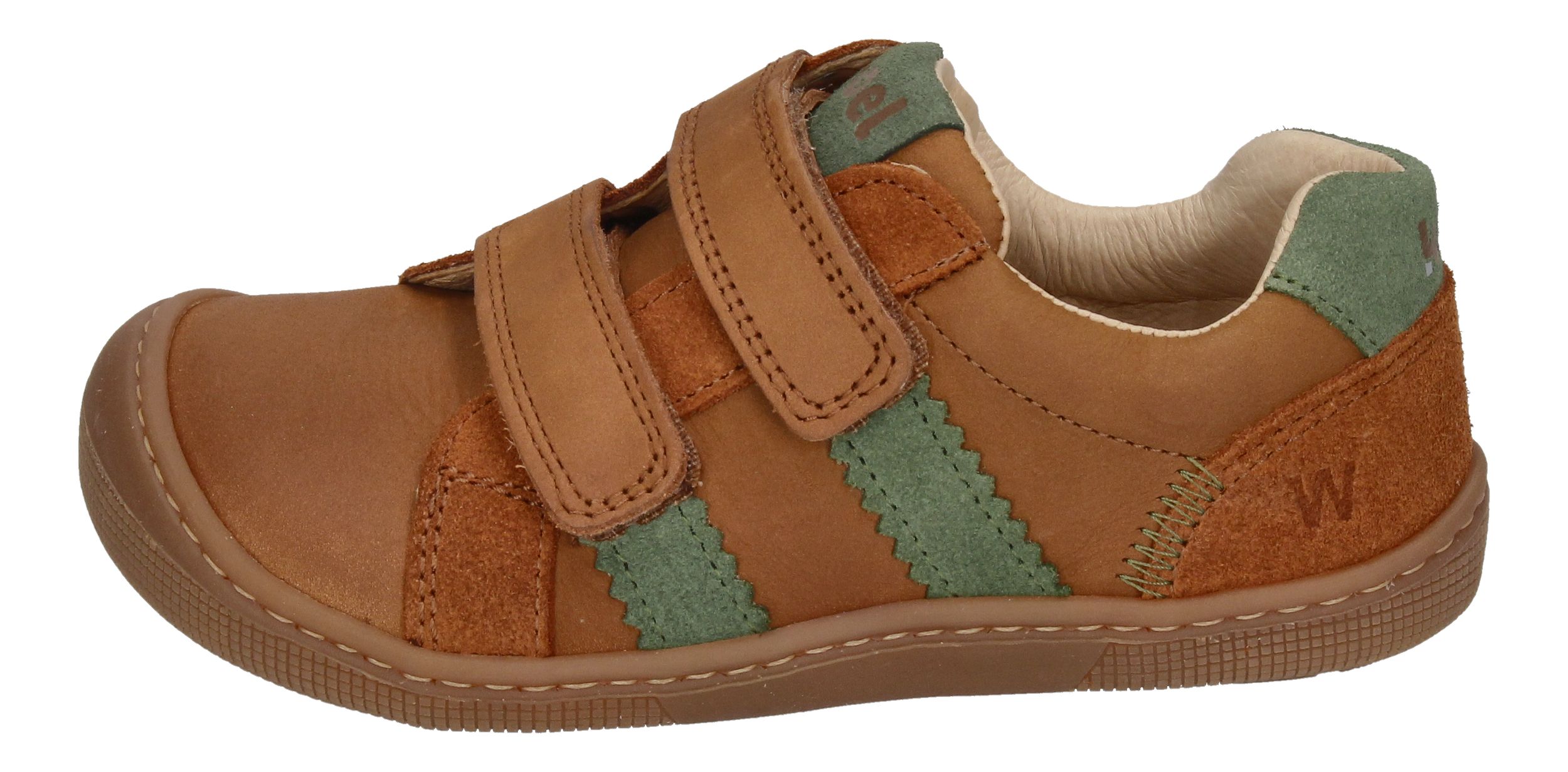 KOEL Barefoot Kinderschuhe - Sneakers KOBI W cognac