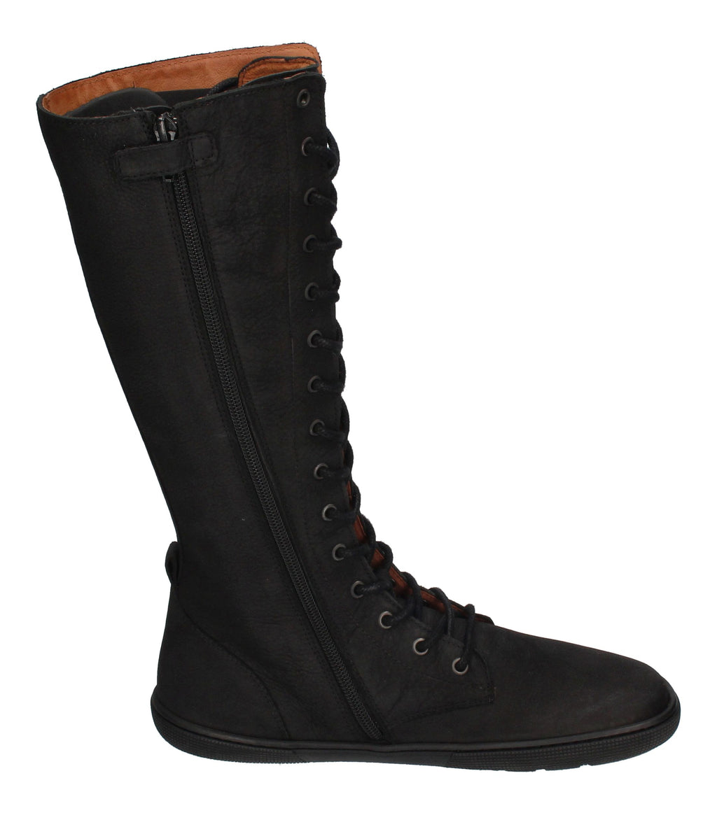 KOEL Damenschuhe - Barefoot Stiefel FLORA - black-3