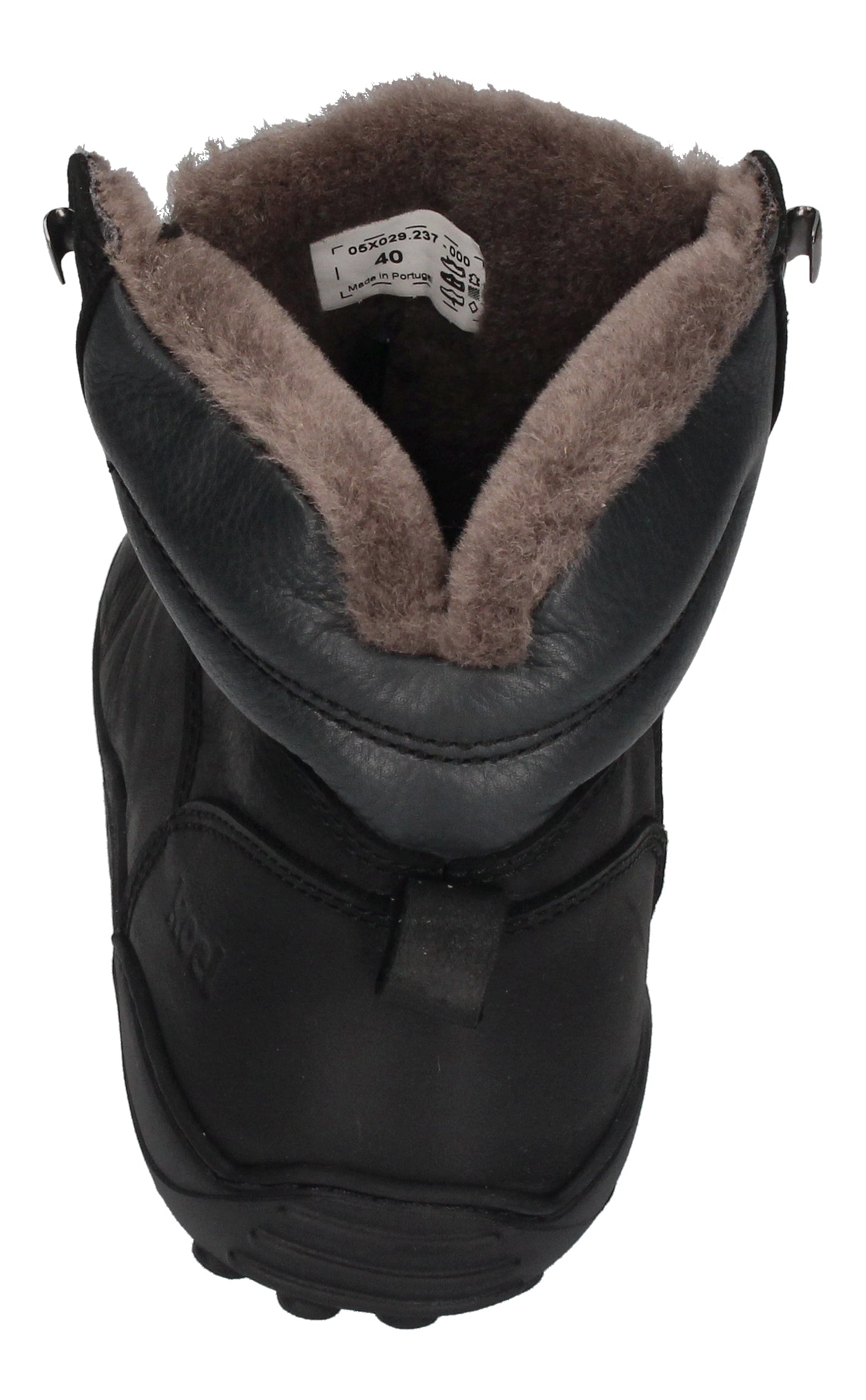 KOEL Herrenschuhe Barefoot Boots - PORTER LAMBSWOOL - black