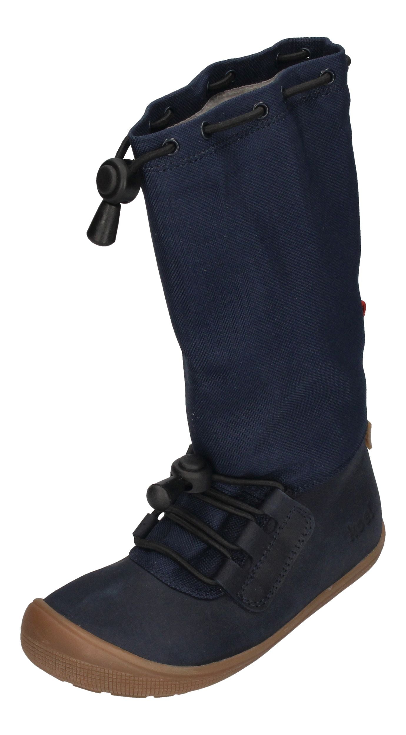 KOEL Barefoot Kinderstiefel - RANA TEX MERINO blue-0