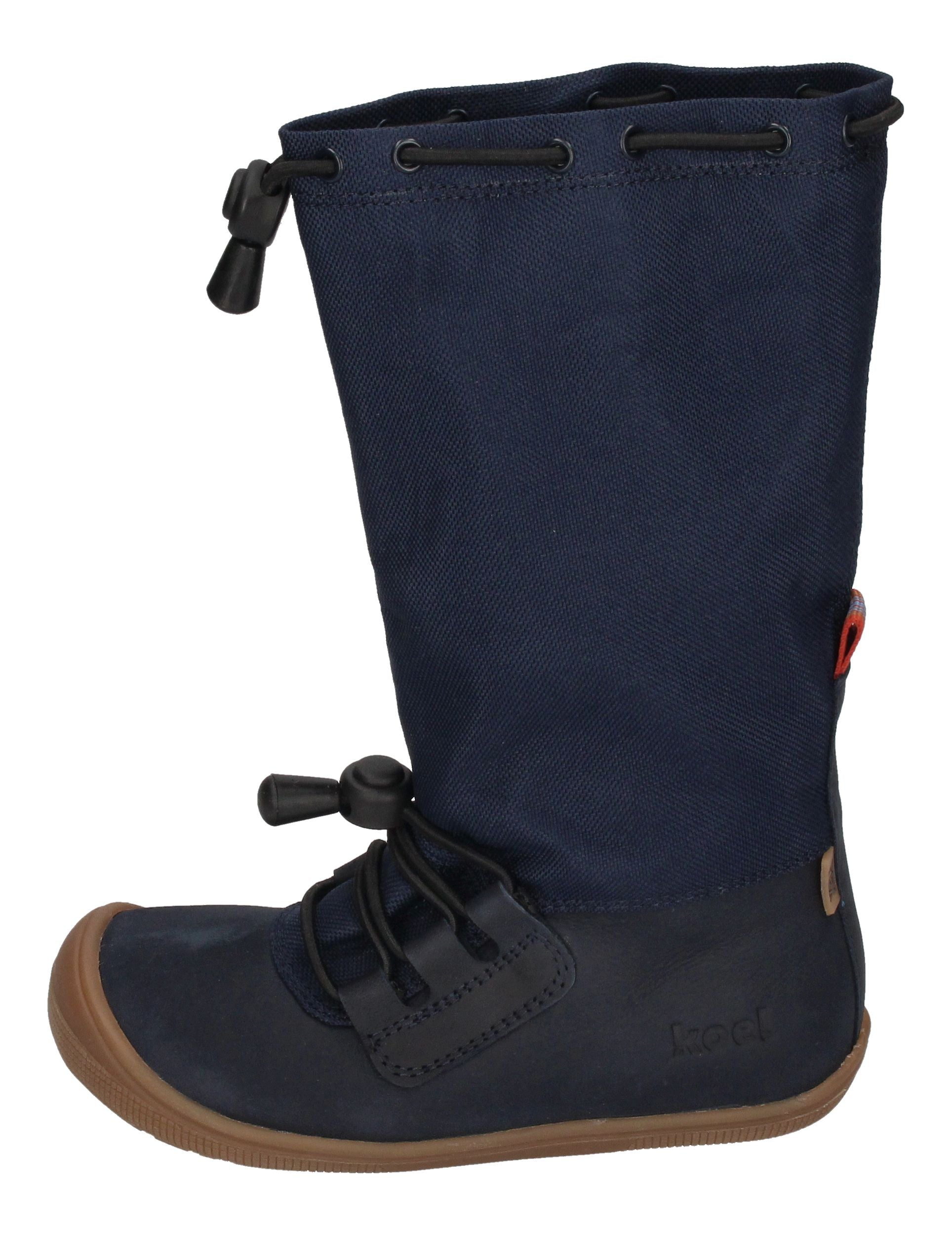 KOEL Barefoot Kinderstiefel - RANA TEX MERINO blue-1
