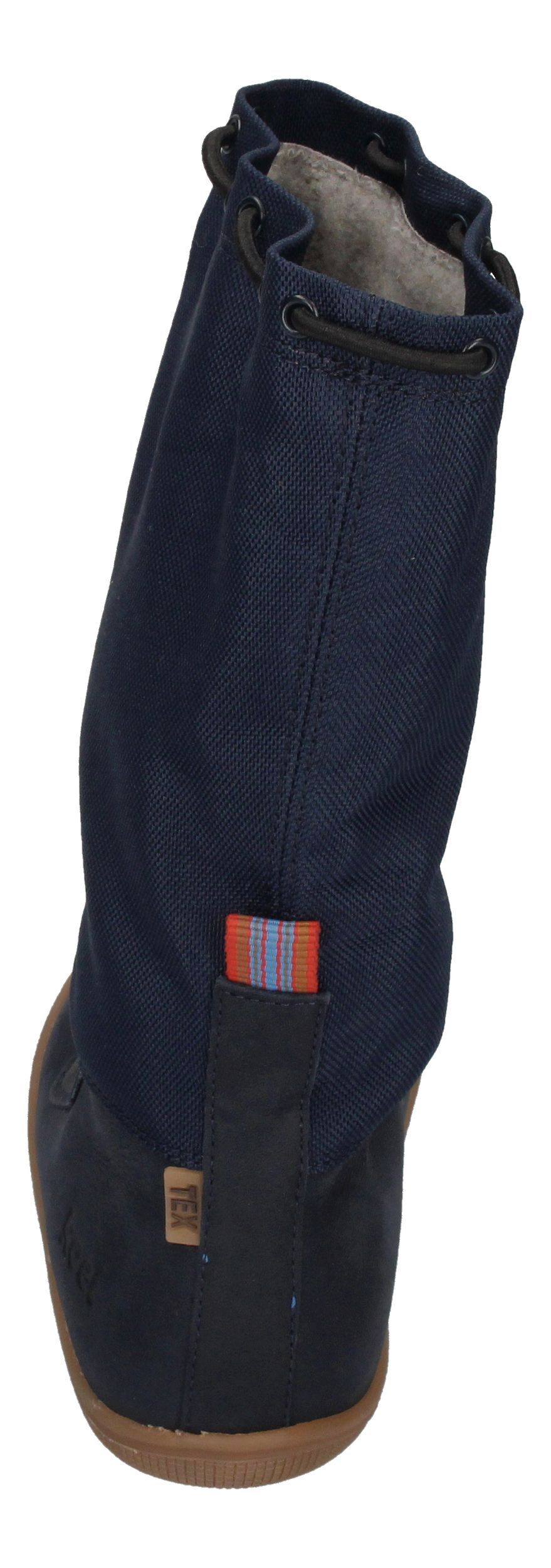 KOEL Barefoot Kinderstiefel - RANA TEX MERINO blue-4