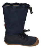 KOEL Barefoot Kinderstiefel - RANA TEX MERINO blue-3