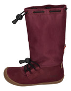 KOEL Barefoot Teenagerstiefel RANA MERINO 08T012 bordo