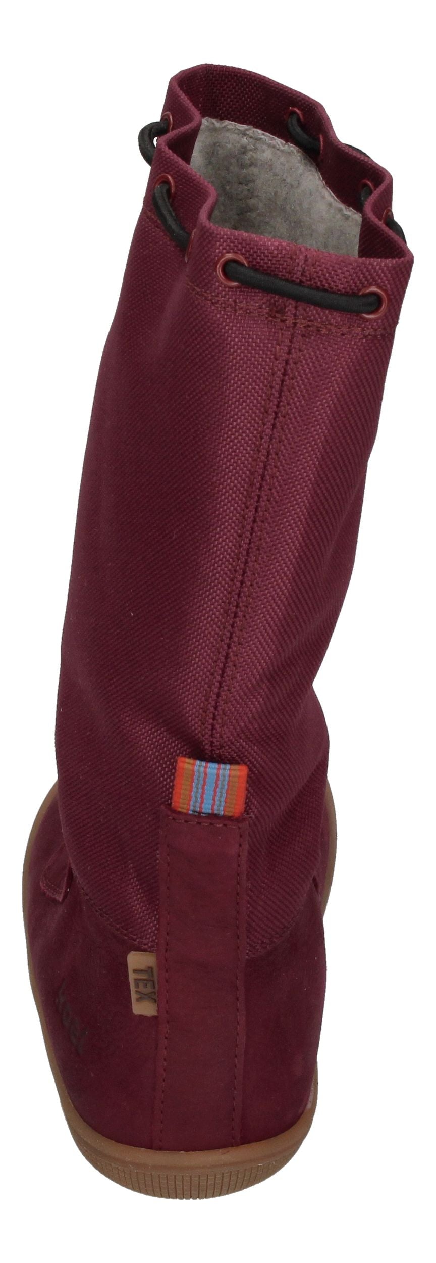 KOEL Barefoot Kinderstiefel - RANA TEX MERINO bordo-4