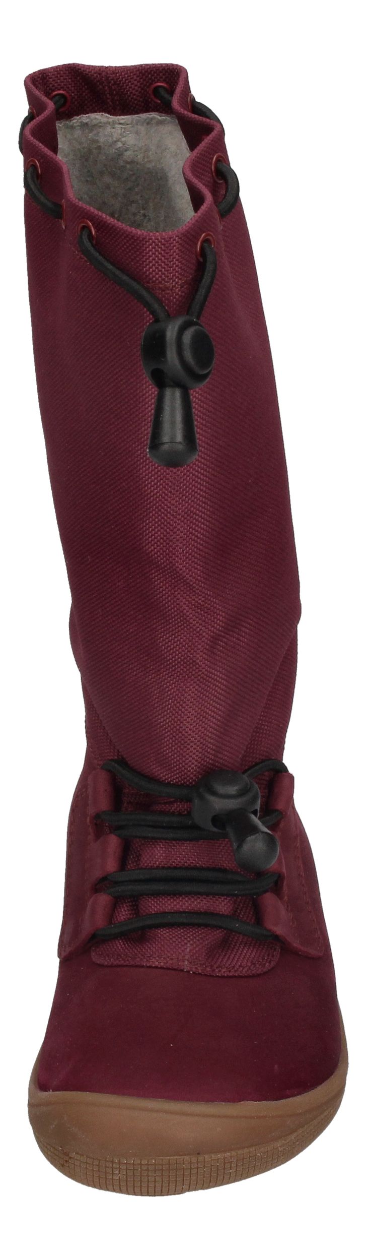 KOEL Barefoot Kinderstiefel - RANA TEX MERINO bordo-2