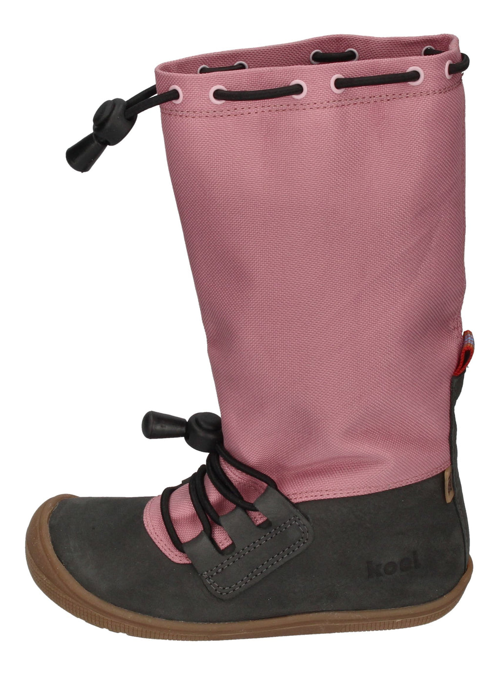 KOEL Barefoot Kinderstiefel - RANA TEX MERINO pink-1