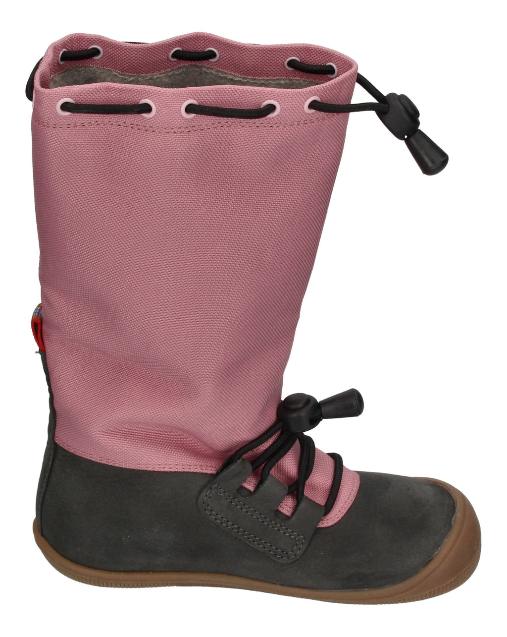 KOEL Barefoot Kinderstiefel - RANA TEX MERINO pink-3