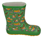 KOEL Barefoot - Gummistiefel WELLIE BARE MULTI tractor green