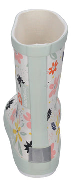 KOEL Barefoot - Gummistiefel WELLIE BARE MULTI white flowers