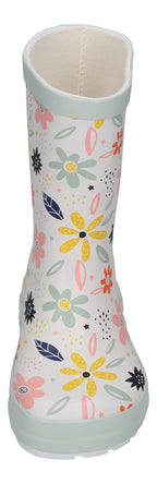 KOEL Barefoot - Gummistiefel WELLIE BARE MULTI white flowers