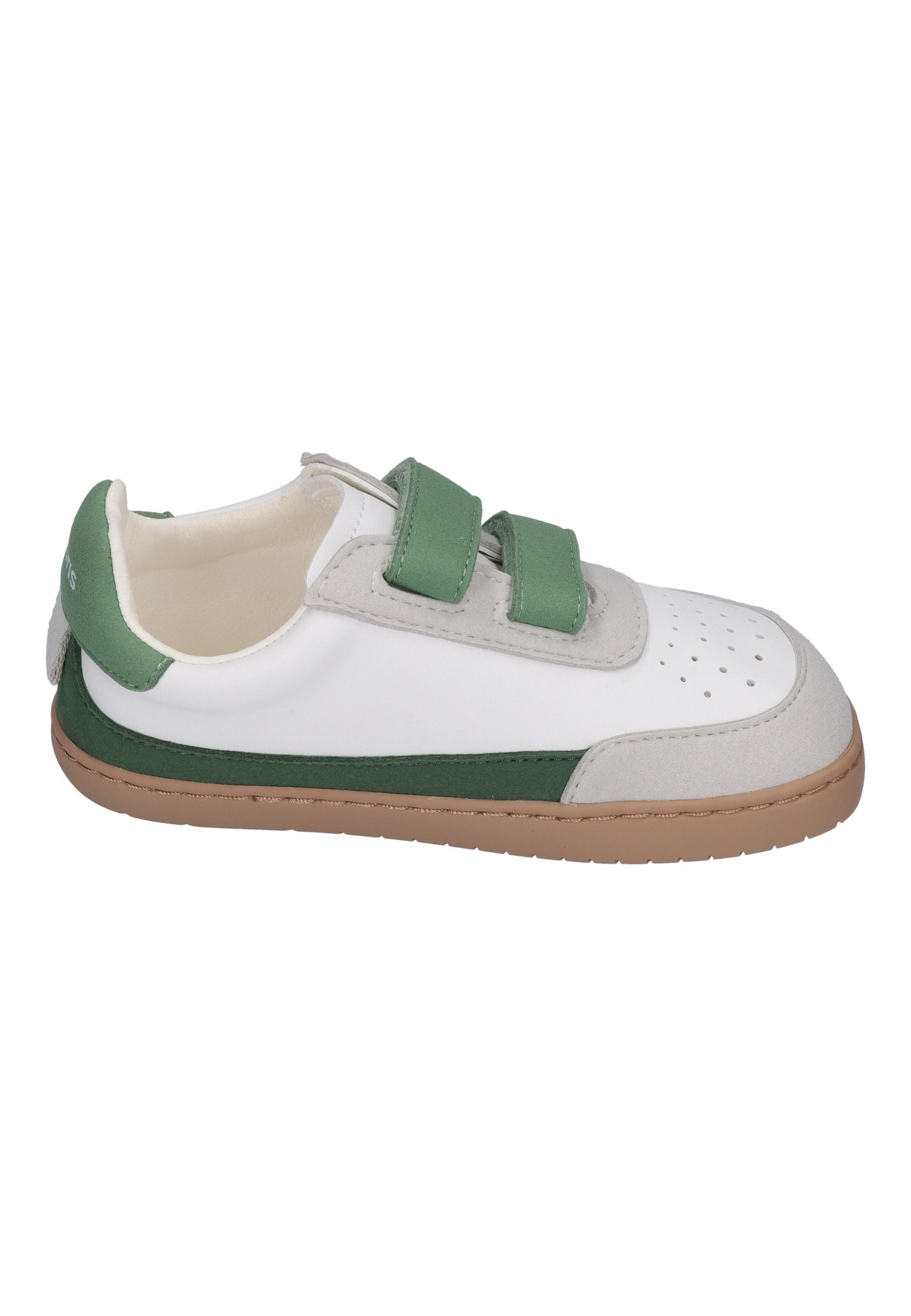 MURIS vegane Barefoot Kinder Sneakers PETRA Mini - forest Green
