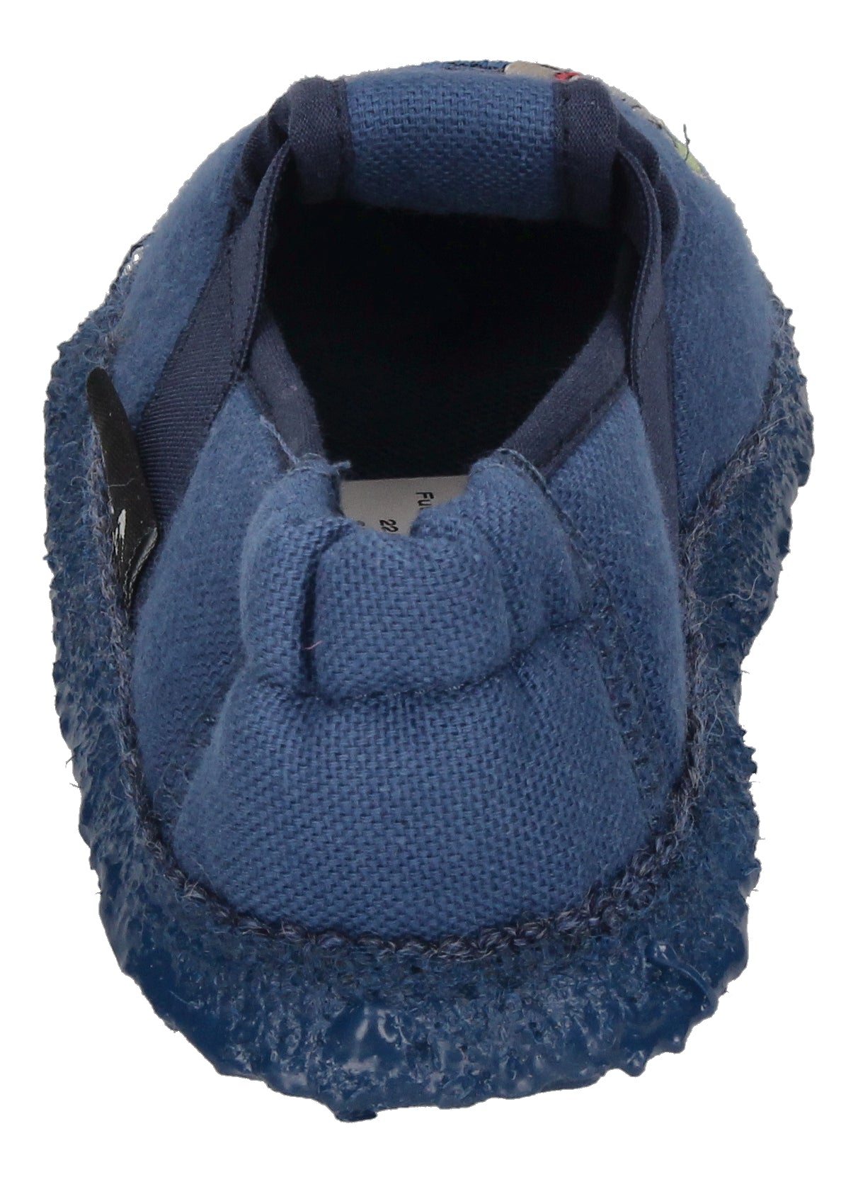 NANGA Kinderschuhe - Hausschuhe FUSSBALLER - blau-4