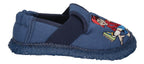 NANGA Kinderschuhe - Hausschuhe FUSSBALLER - blau-3
