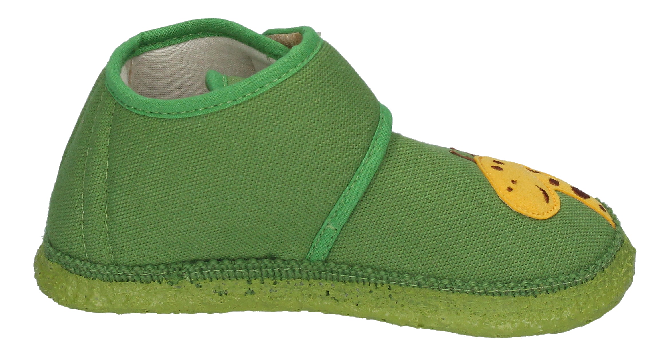 NANGA Kinderschuhe - Hausschuhe AFFE - grün-3