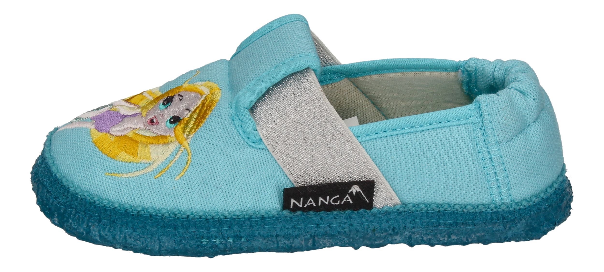 NANGA Kinderschuhe - Hausschuhe ARIELLA - türkis-1