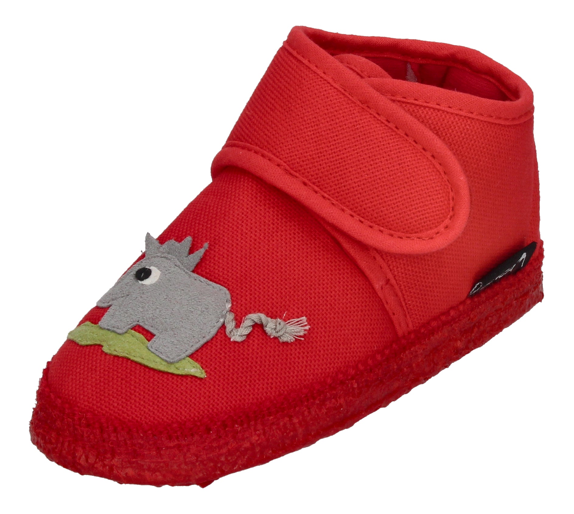 NANGA Kinderschuhe - Hausschuhe DUMBO - rot-0