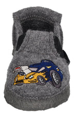 NANGA Kinderschuhe - Hausschuhe FIRE RACER - grau-2