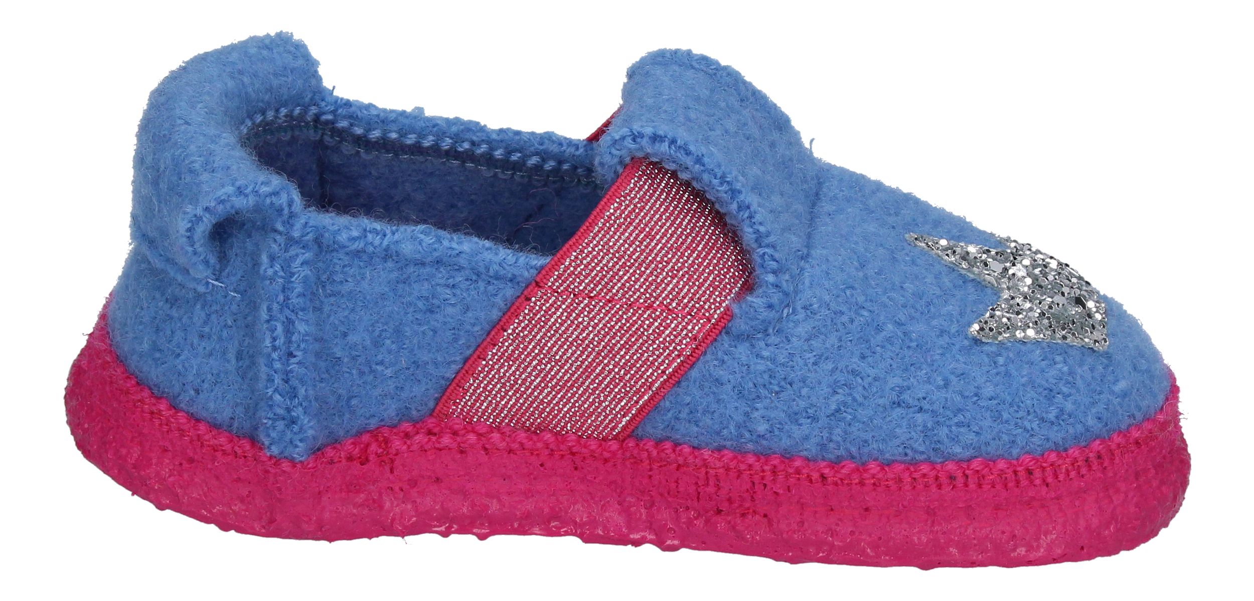 NANGA Kinderschuhe - Hausschuhe HEARTBREAK - blau-3