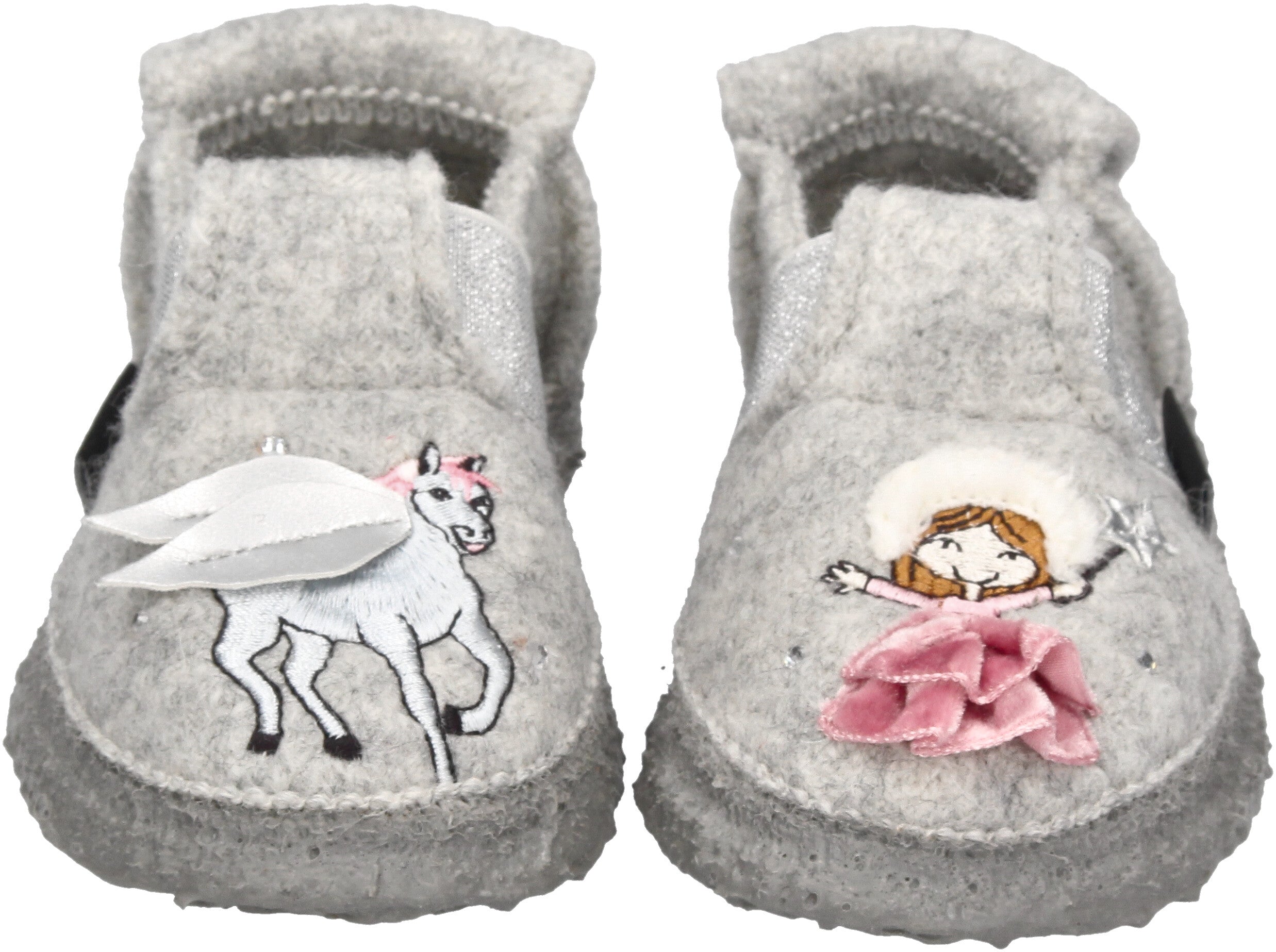 NANGA Kinderschuhe - Hausschuhe ICE PRINCESS - hellgrau-5