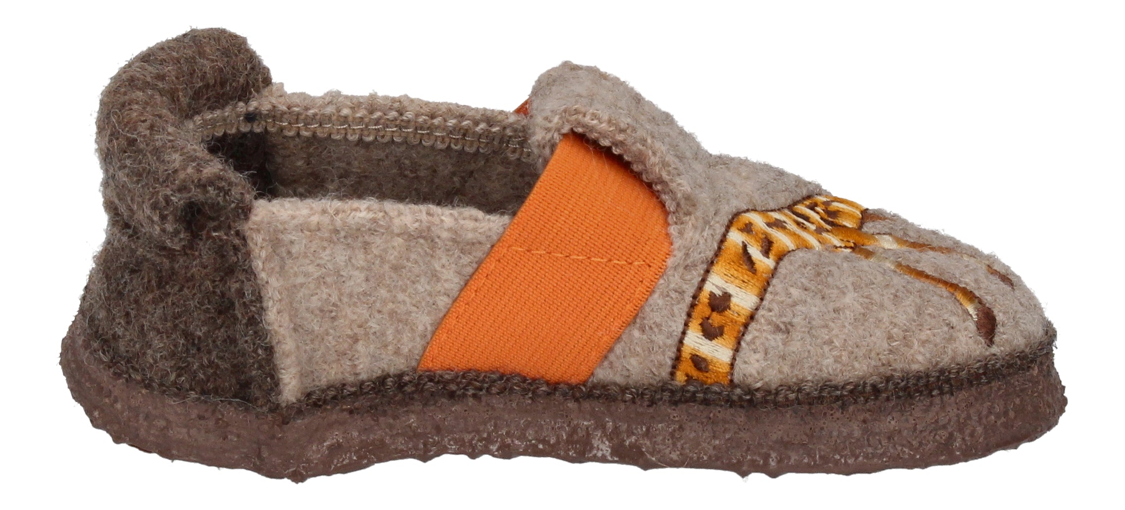 NANGA Kinderschuhe - Hausschuhe LAZY GIRAF - natur-3