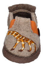 NANGA Kinderschuhe - Hausschuhe LAZY GIRAF - natur-2