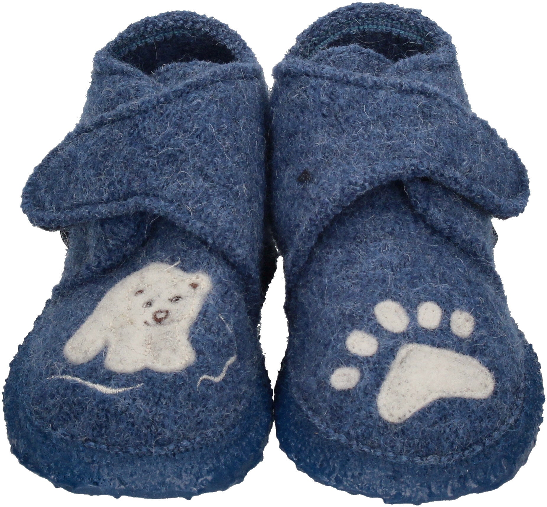 NANGA Kinderschuhe - Hausschuhe LITTLE POLAR BEAR blau-5