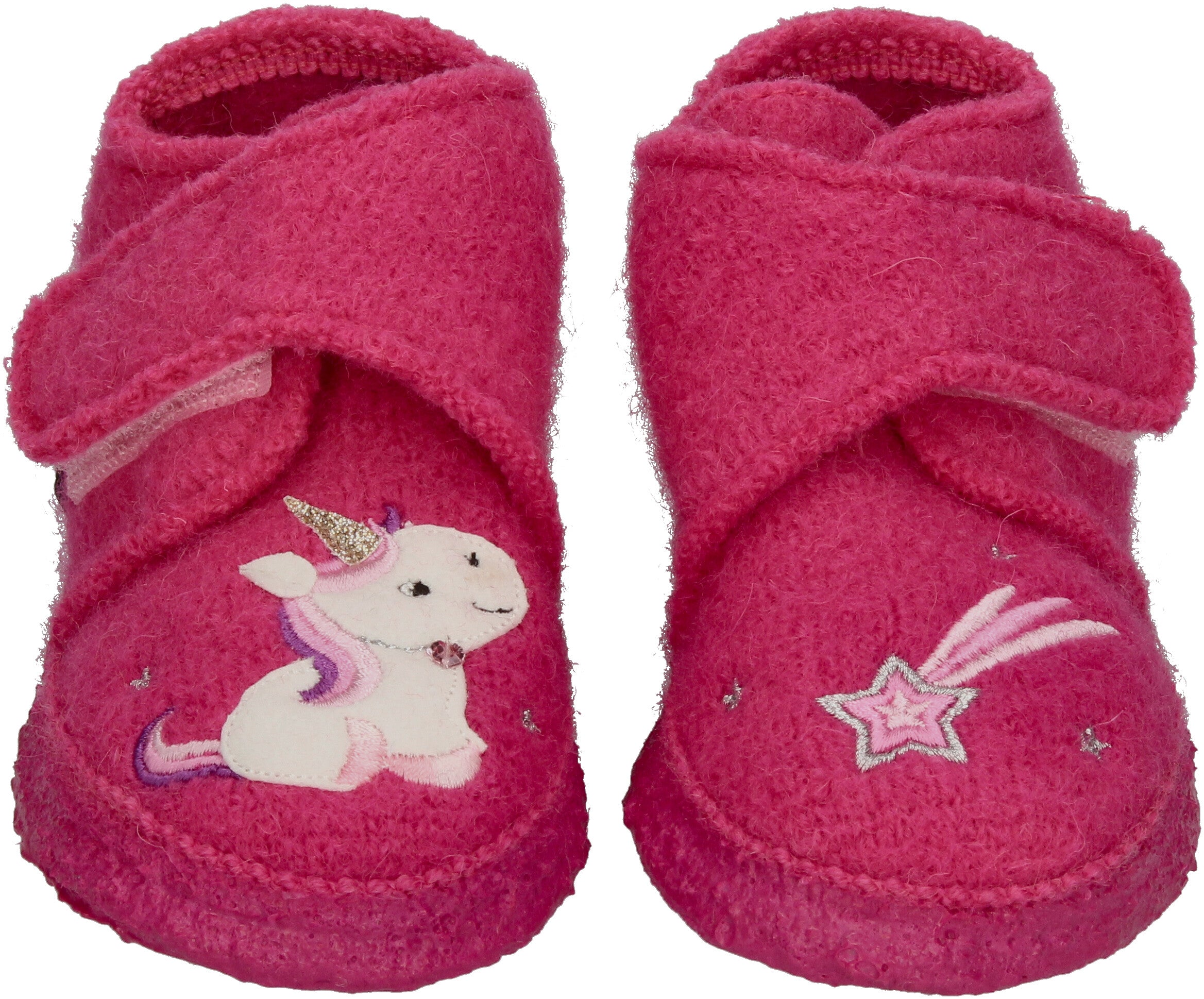 NANGA Kinderschuhe - Hausschuhe LITTLE UNICORN - rosa-5