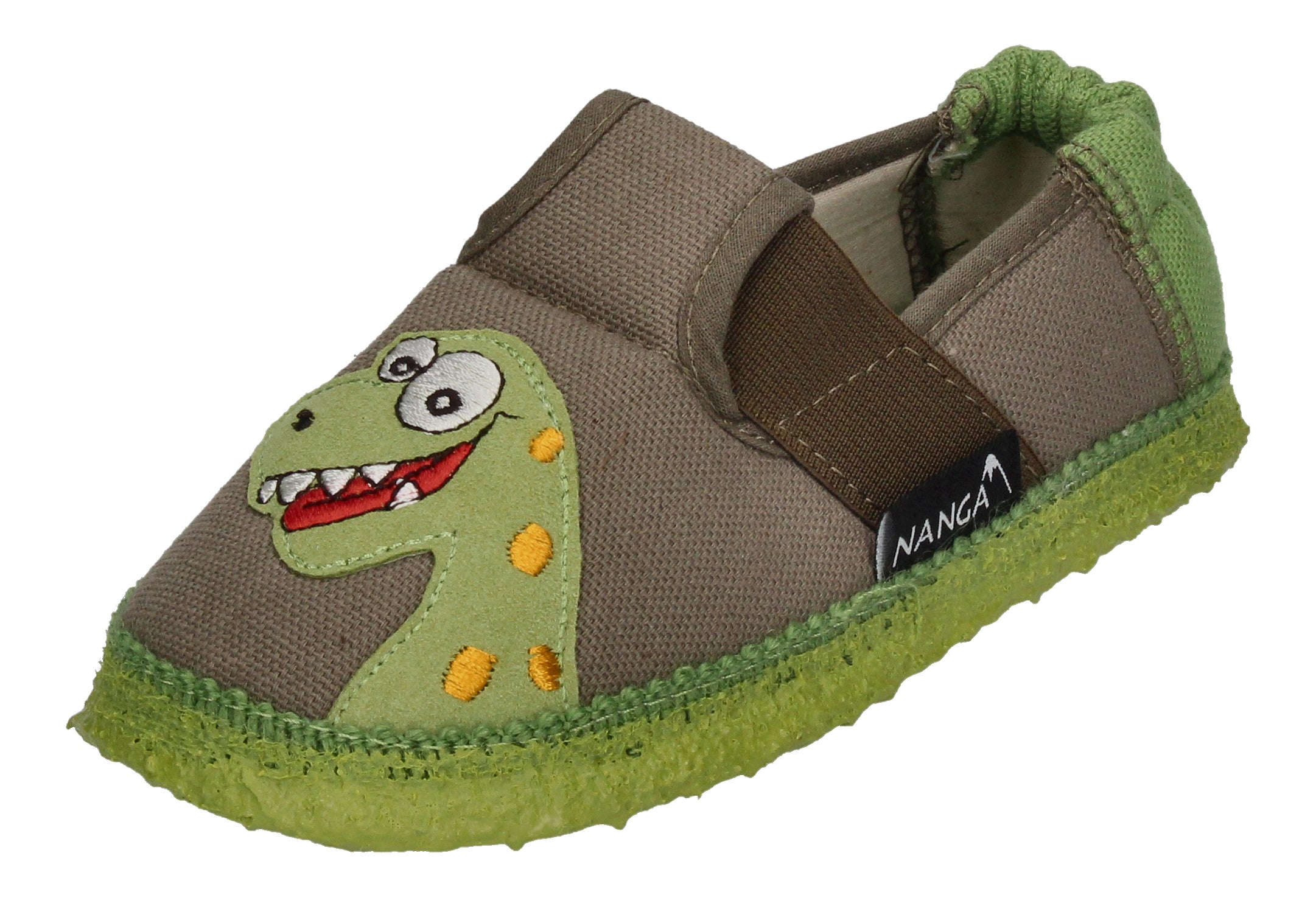 NANGA Kinderschuhe - Hausschuhe NESSI - wald-0