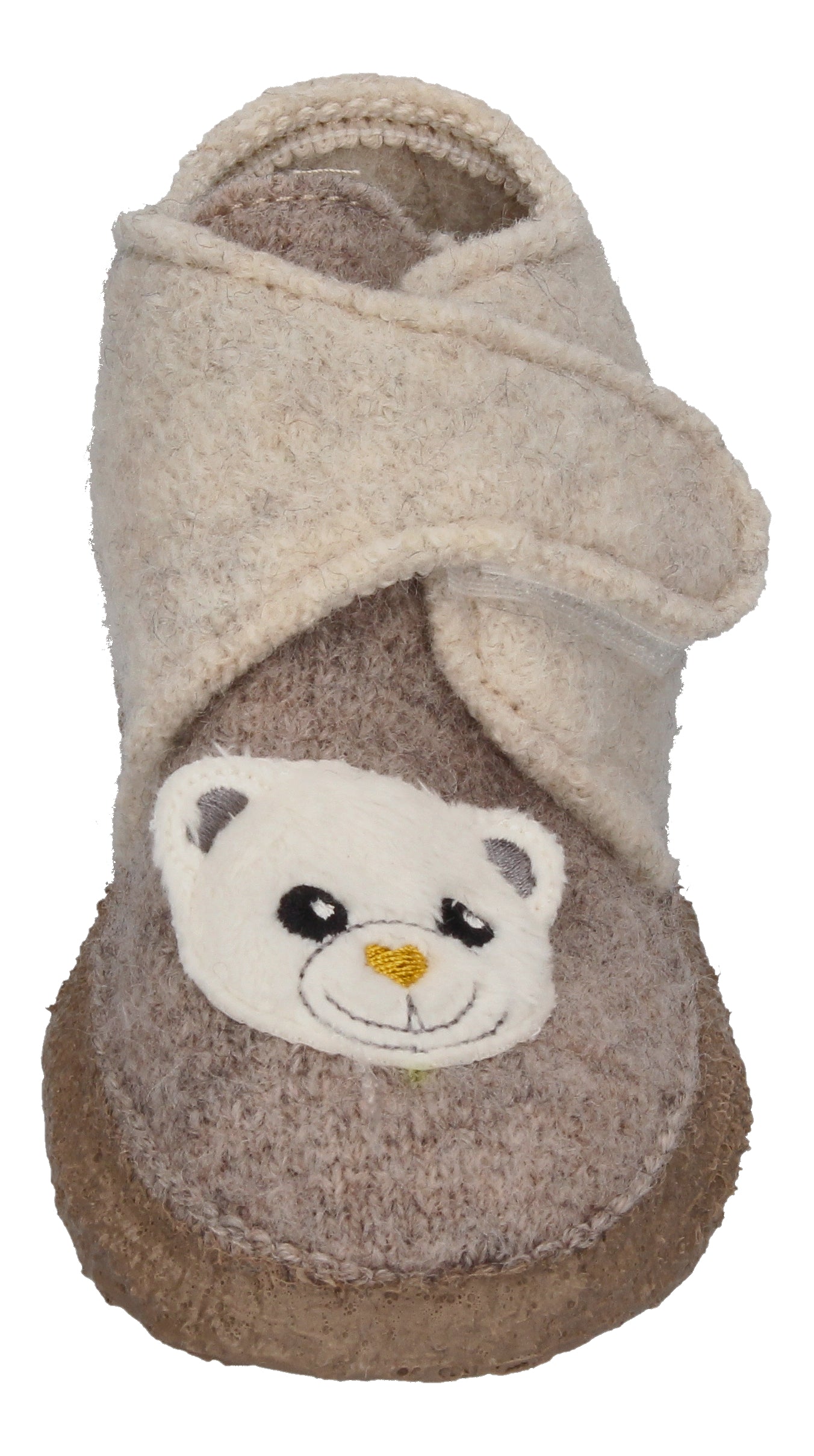 NANGA Kinderschuhe - Hausschuhe TEDDY BEAR - natur-2