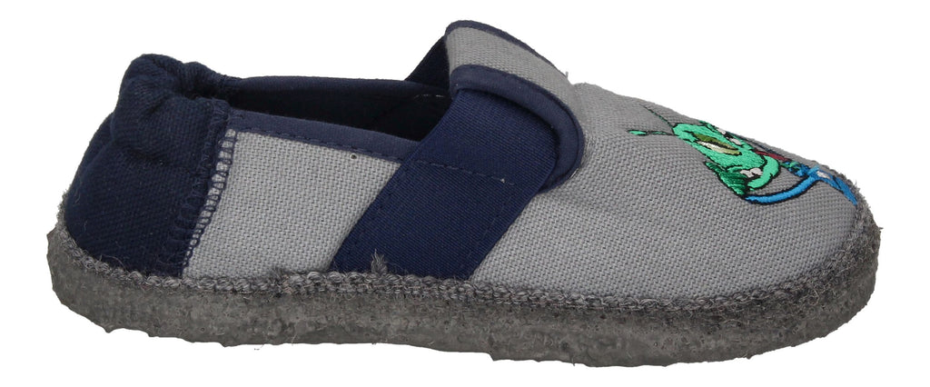 NANGA Kinderschuhe - Hausschuhe UFO - hellgrau
