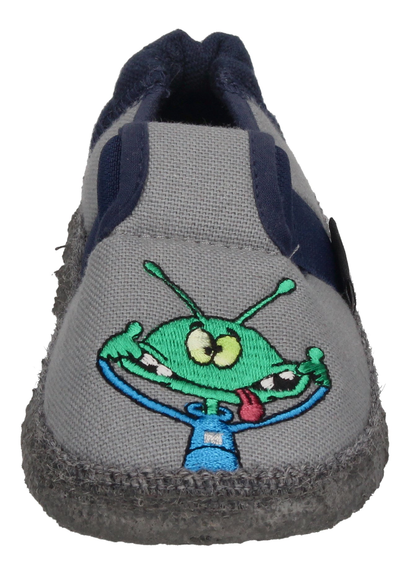 NANGA Kinderschuhe - Hausschuhe UFO - hellgrau