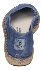 NATURAL WORLD Espadrilles - OLD MERLE 625E celeste enz 690