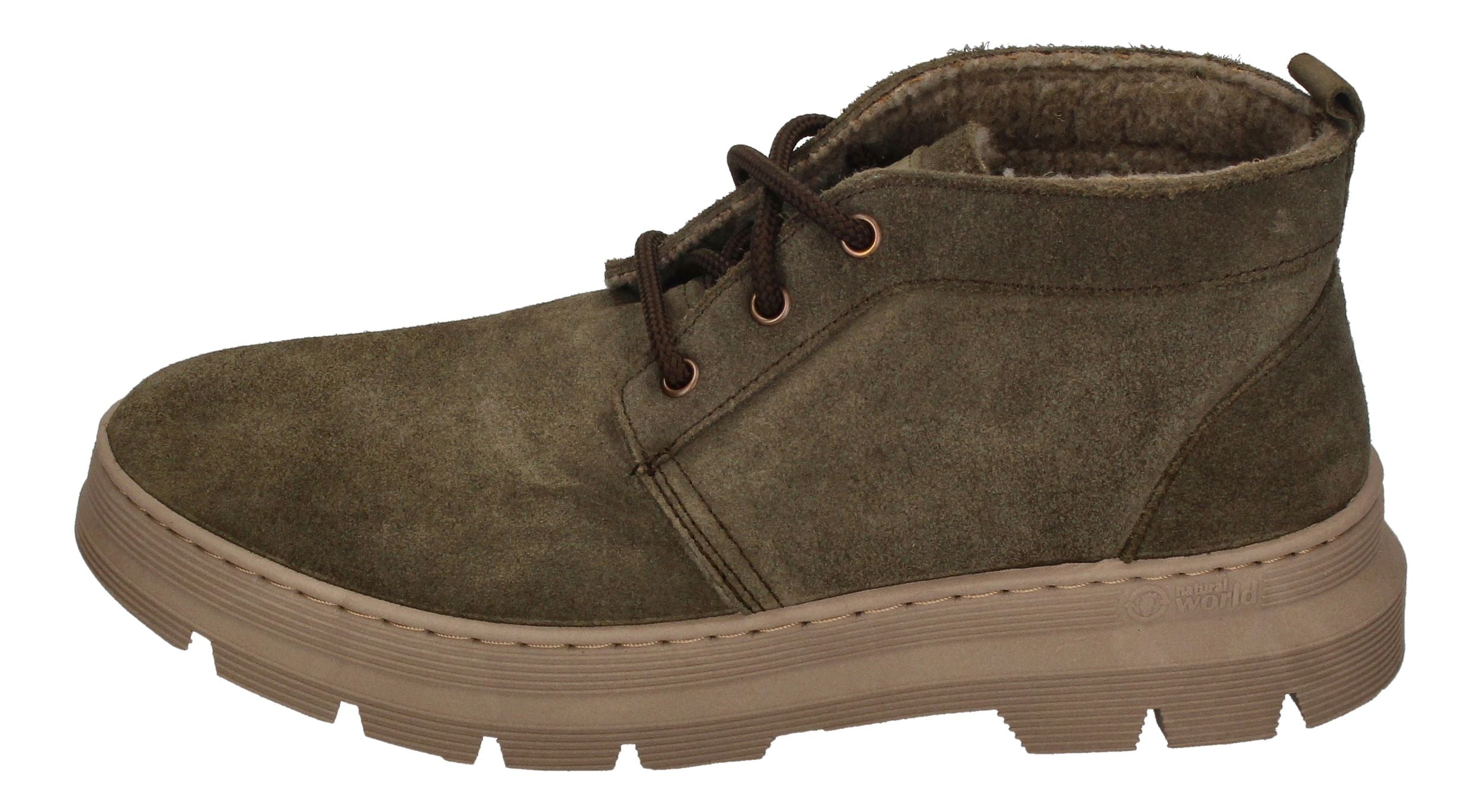 NATURAL WORLD Chukka-Boots - SAFARI NEW 7122-978 forest