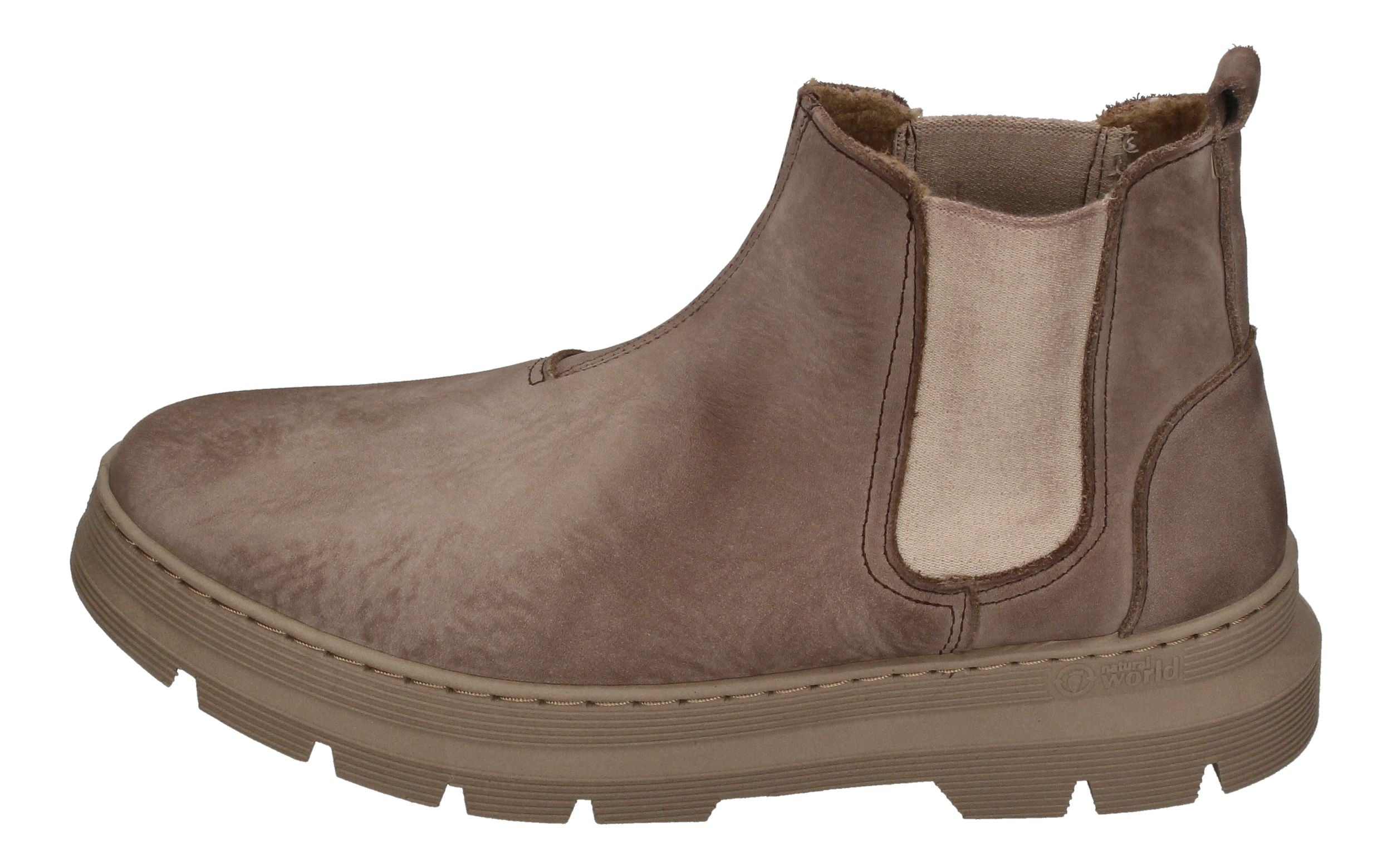 NATURAL WORLD Herren Chelsea-Boots PEONIA 7182-821 beige