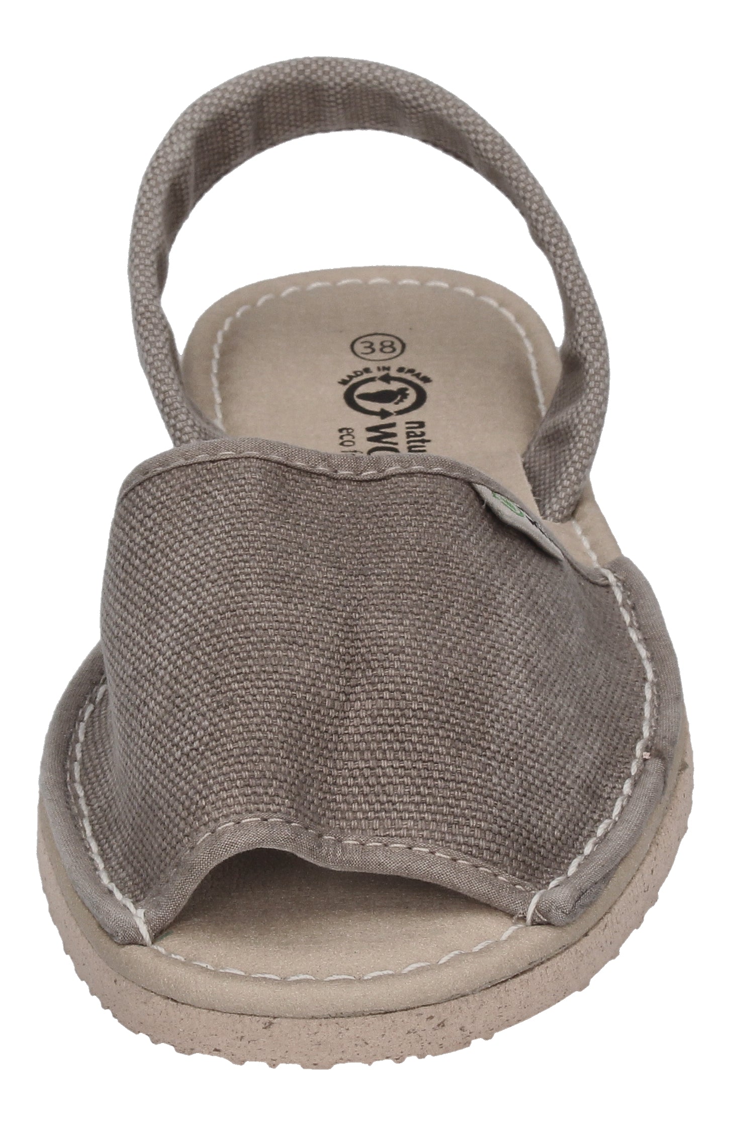 NATURAL WORLD Sandalen MENORQUINA 7291E gris claro 670-2