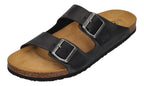 PLAKTON Pantoletten in Übergröße - BARNA 175857 - negro