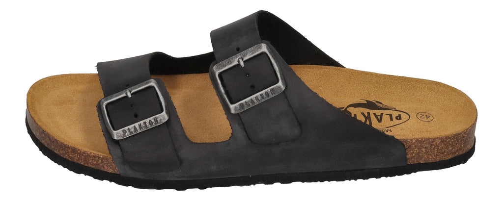 PLAKTON Pantoletten in Übergröße - BARNA 175857 - negro