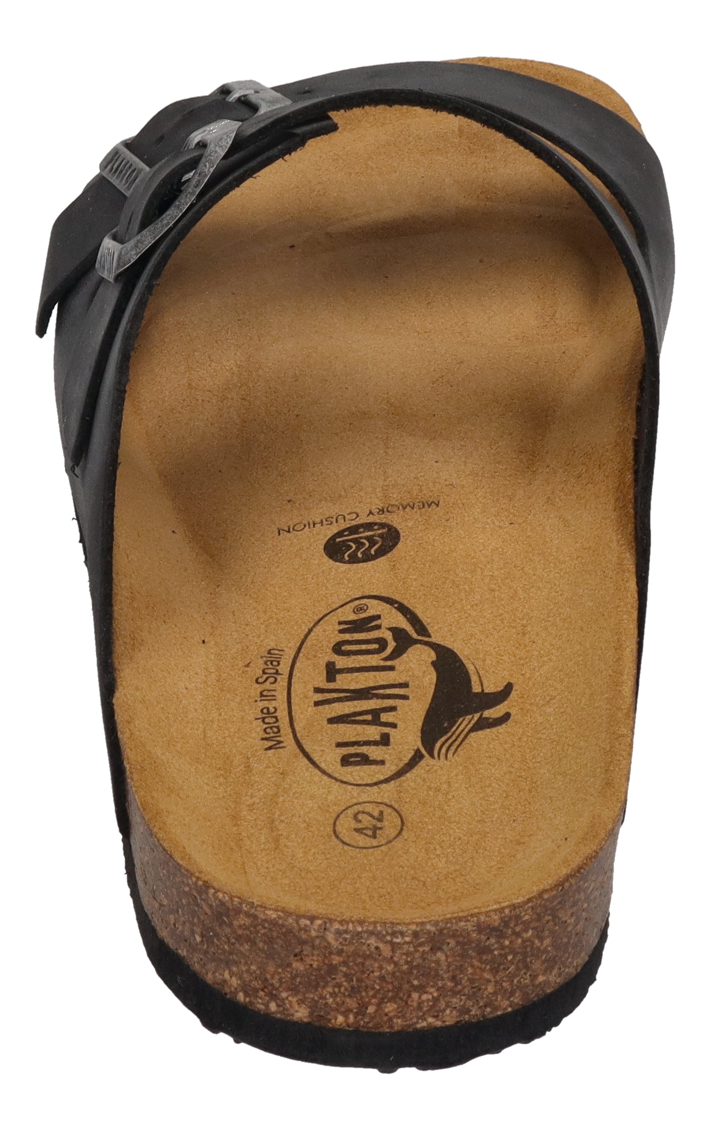 PLAKTON Pantoletten in Übergröße - BARNA 175857 - negro