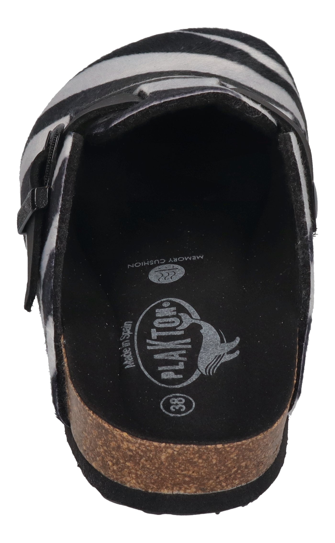 PLAKTON Damenschuhe Clogs BLOGG 181539 zebra negro
