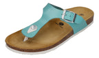 PLAKTON Damenschuhe Zehentrenner - BOLERO 181671 - agua