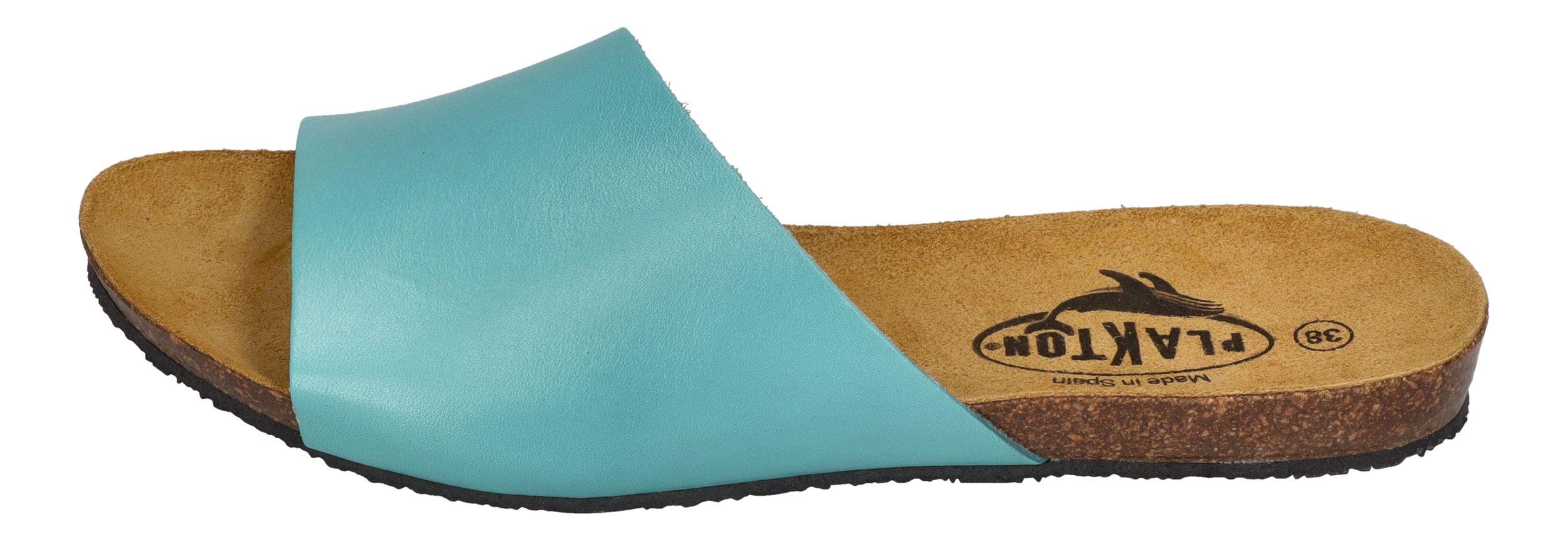 PLAKTON Damenschuhe Pantoletten - BLOGG 575538 - agua